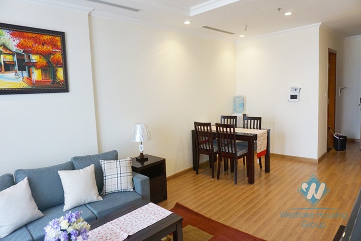 High floor apartment, fresh and airy in Vinhomes Nguyen Chi Thanh, Dong Da district 